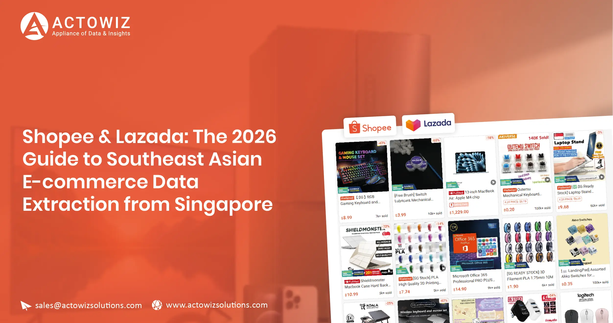 Shopee & Lazada The 2026 Guide to Southeast Asian E-commerce Data Extraction from Singapore